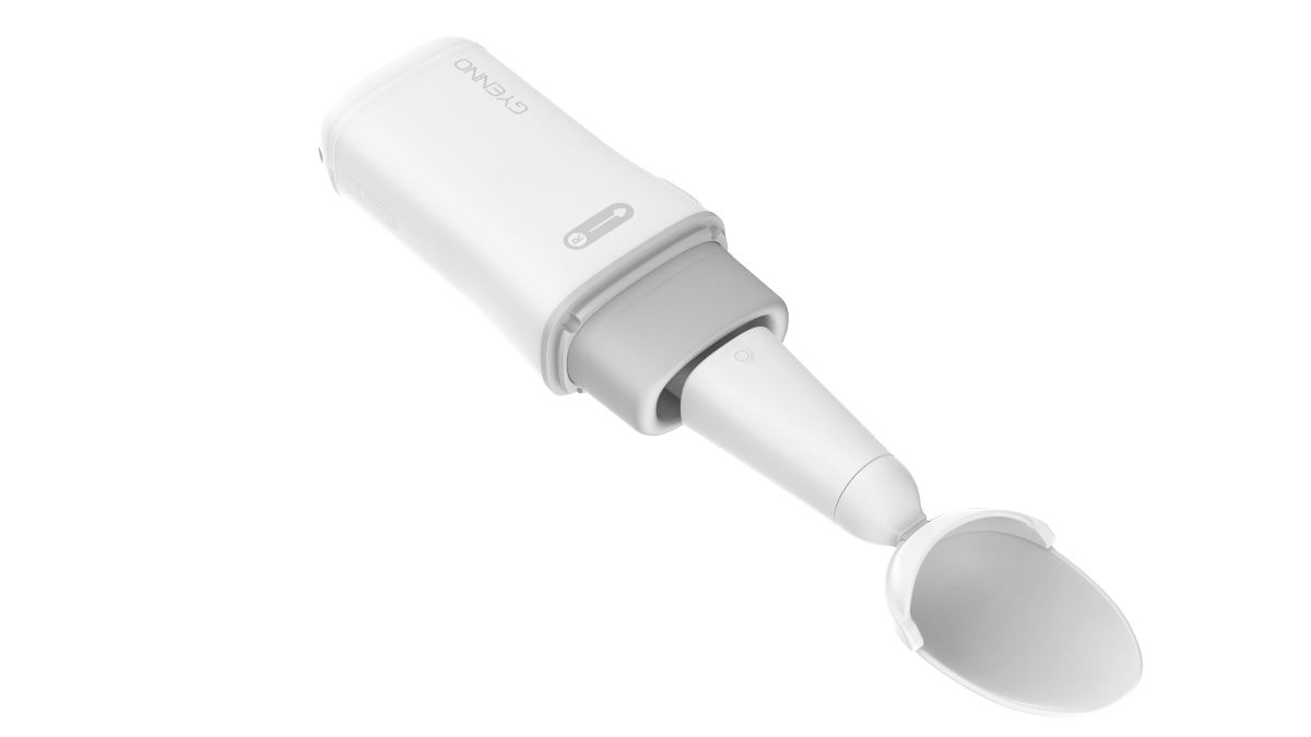 Gyenno Bravo Twist Self-Stabilizing Spoon & Fork Combo | Alternative to Liftware Steady