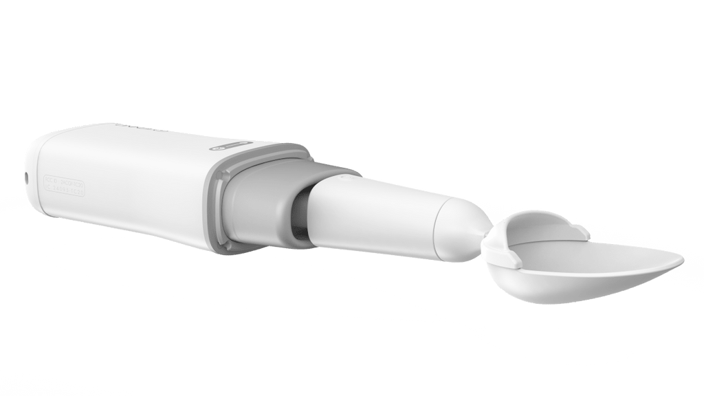 Gyenno Bravo Twist Self-Stabilizing Spoon & Fork Combo | Alternative to Liftware Steady