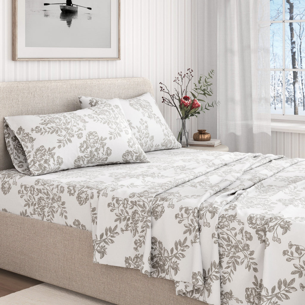 Turkish Cotton Flannel Sheet - Belle Collection